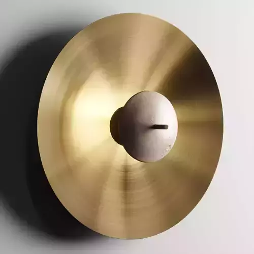 luna wall light Low-poly 3D model
