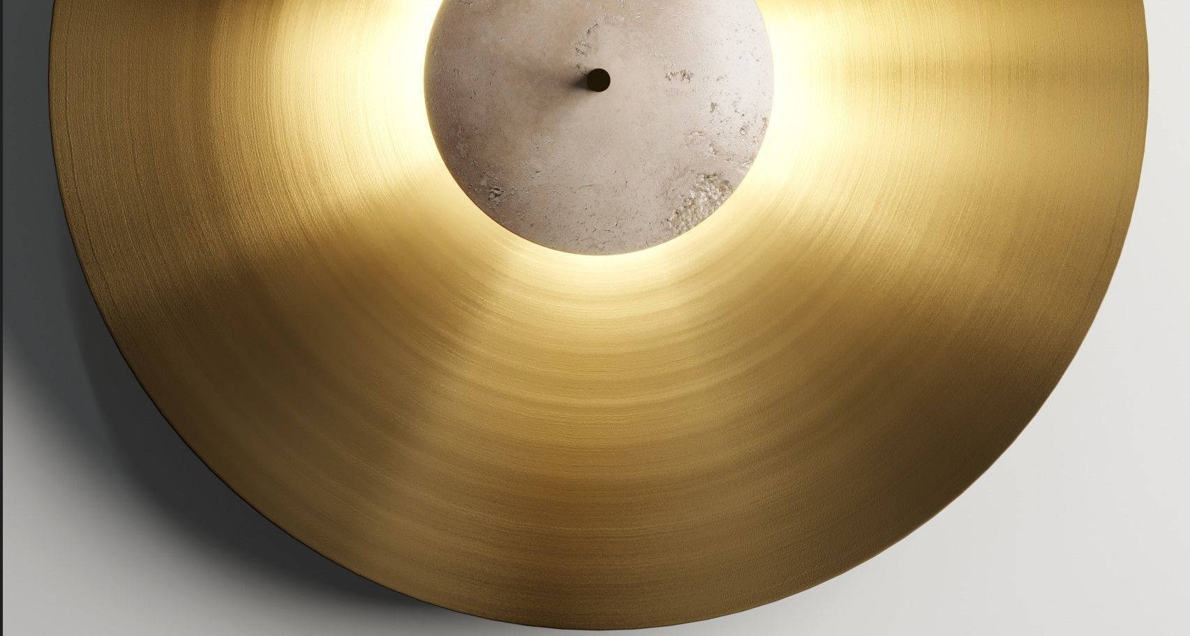 luna wall light Low-poly 3D model_6