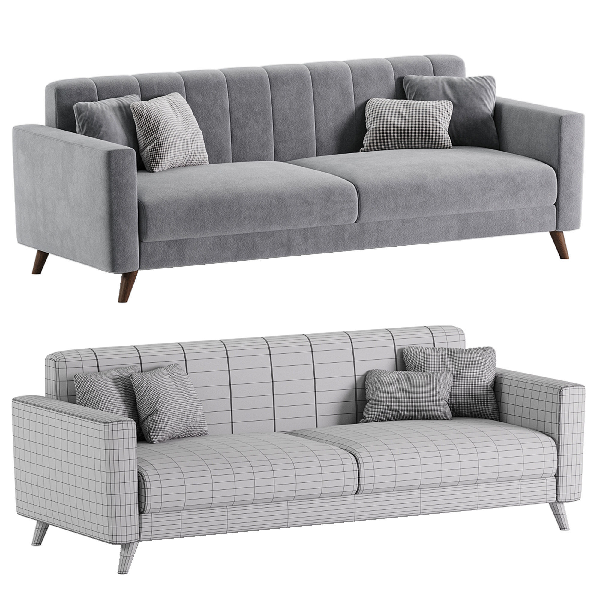 LOFT Triple Storage sofa 3D model_4