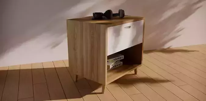 Side table 1 drawer 