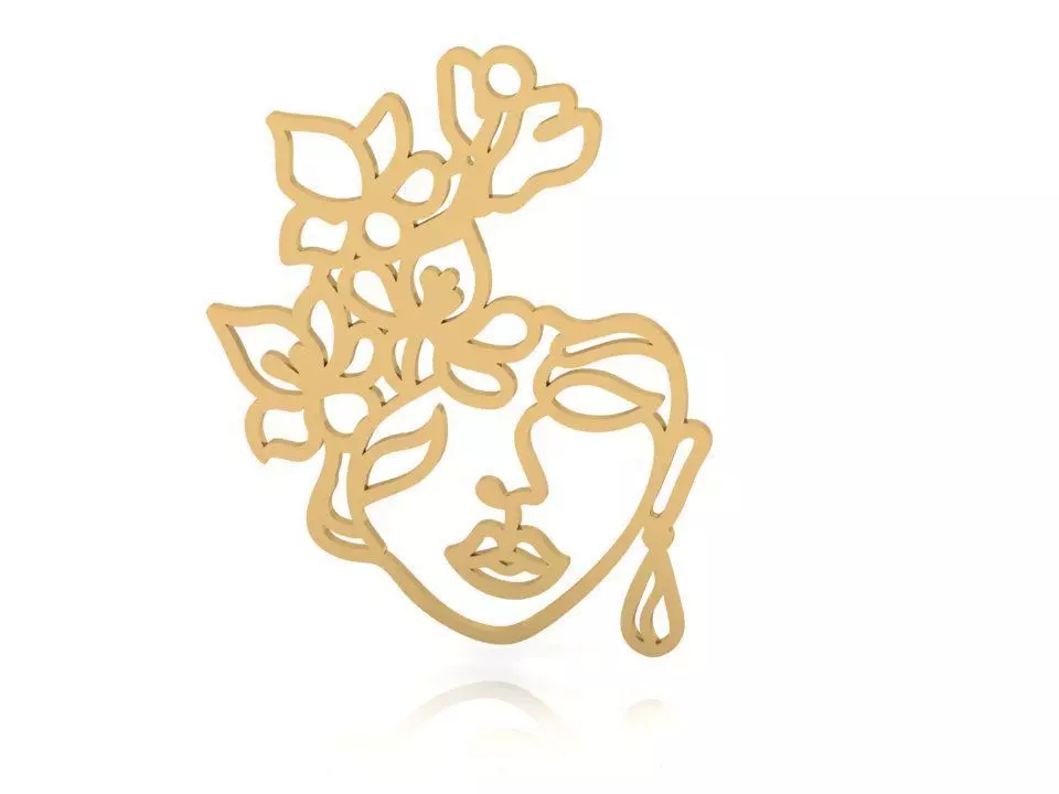 Special 2D design 1 3D print model_0