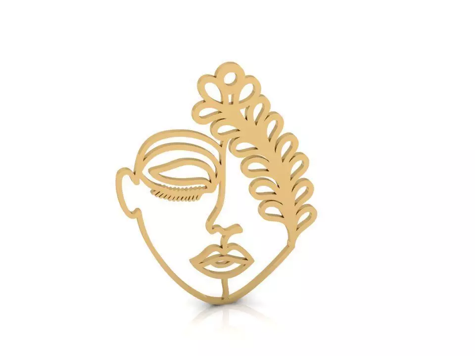 Special 2D design 2 3D print model_0