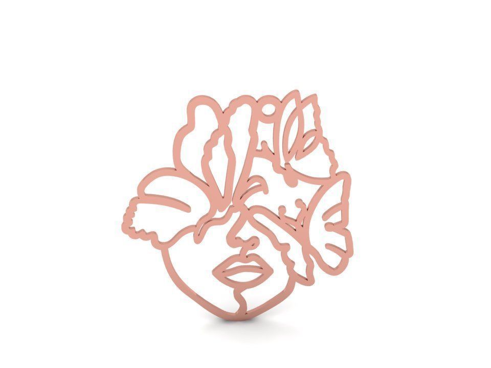 Special 2D design 5 3D print model_1