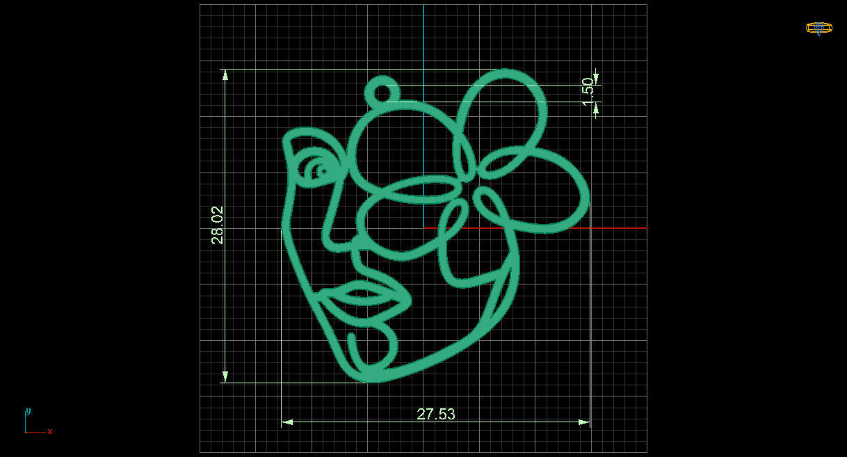 Special 2D design 6 3D print model_4