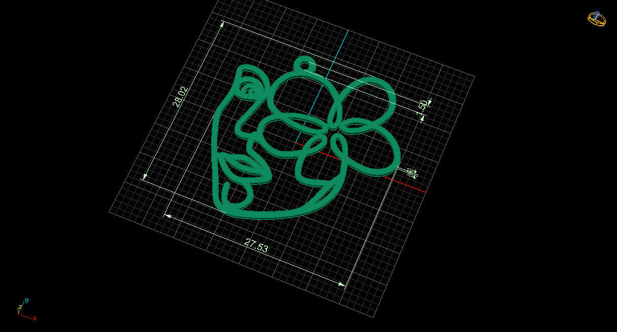 Special 2D design 6 3D print model_6