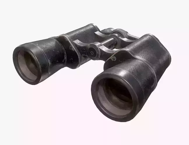 Binoculars Low-poly 3D model Binoculars Low-poly 3D model