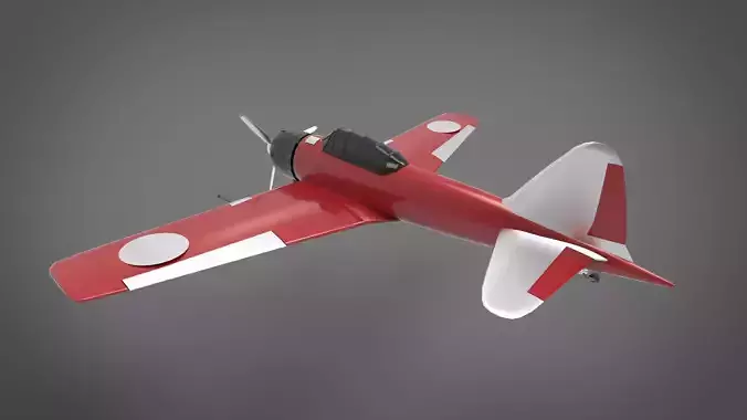 A6M3 32 Mitsubishi Zero fighter plane
