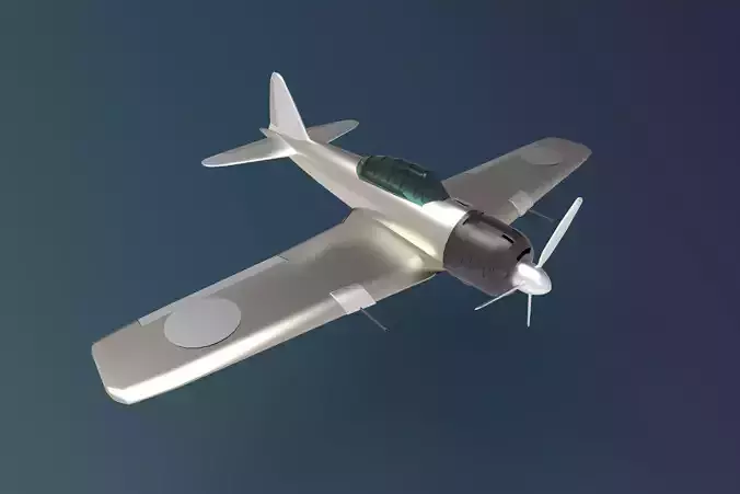 A6M3 32 Mitsubishi Zero fighter plane
