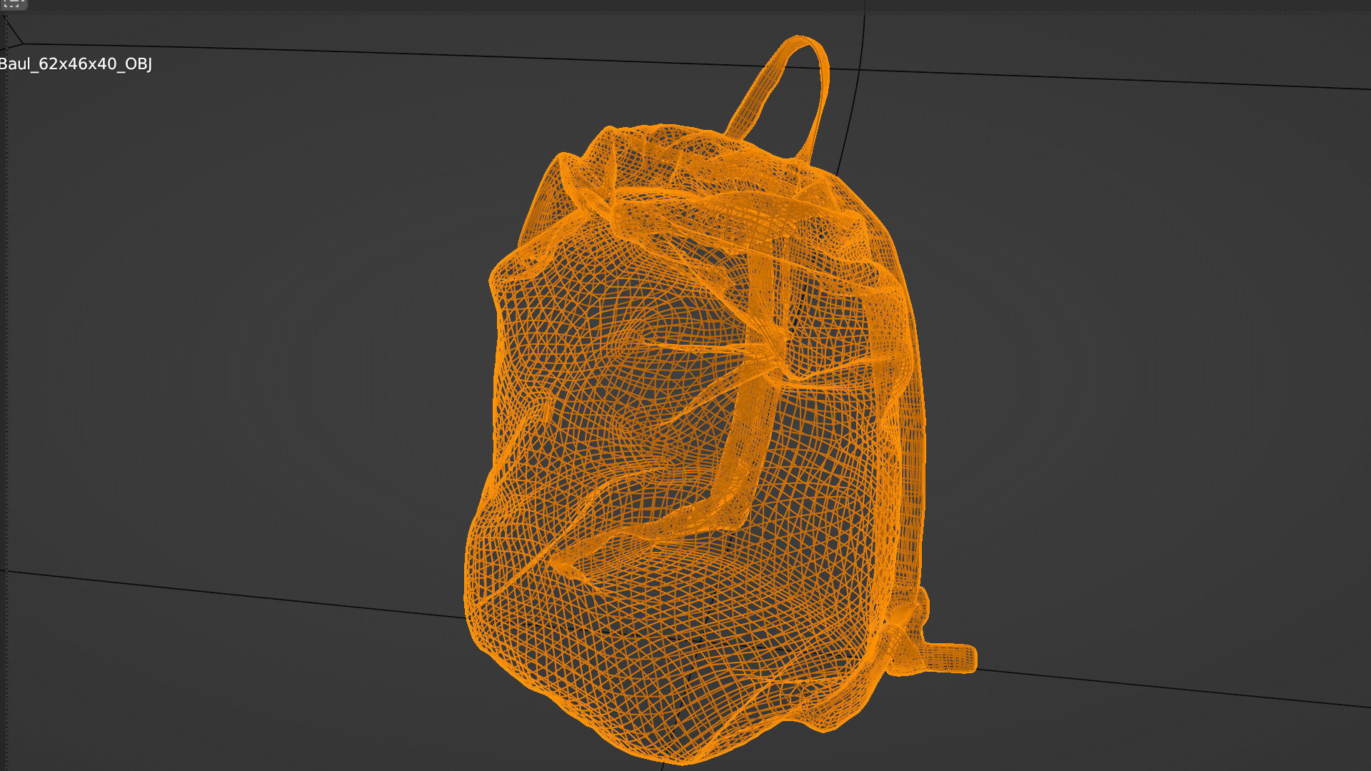 Backpack and bag collection 8 items military urban hiking  3D model_16