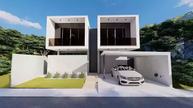 Casa Scene-villa-modern house