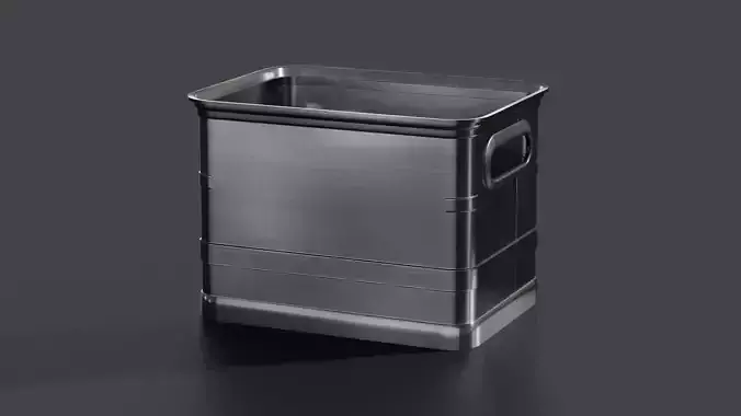 Aluminum Container 001 XS