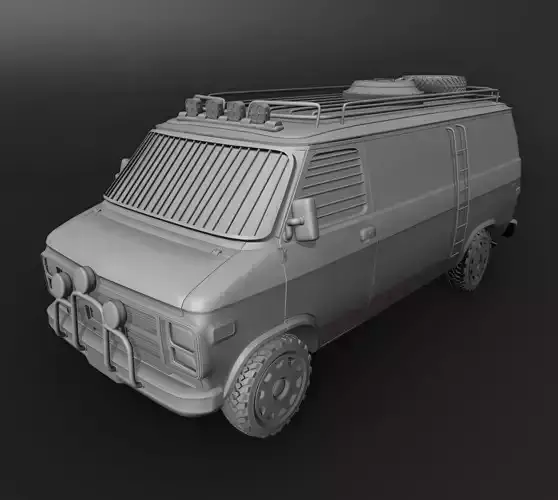 Post-Apocalyptic Survival Vehicle
