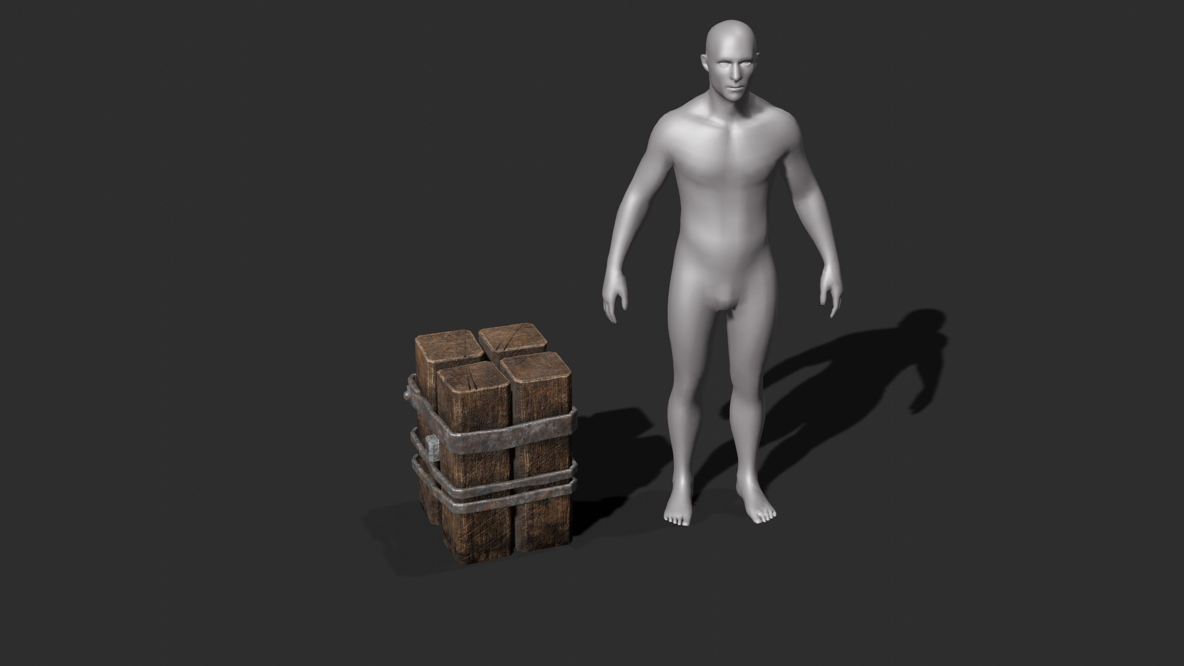 Medieval Props Pack Low-poly 3D model_6