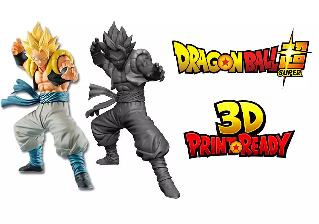 Gogeta Super Saiyan 3D print model