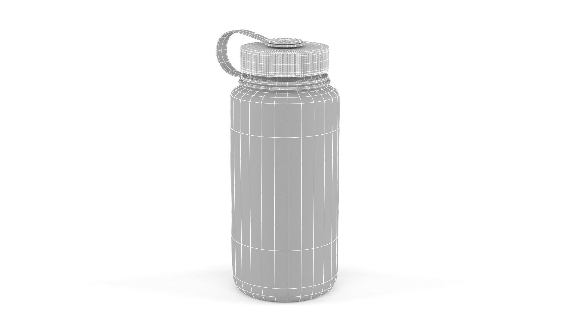 Water Bottle 3D model_10