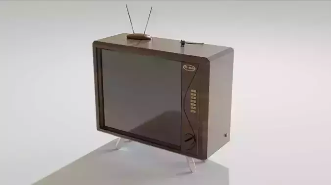 Vintage TV model 