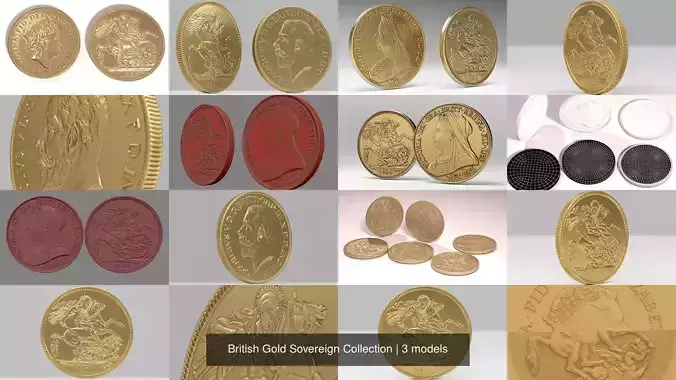 British Gold Sovereign Collection 