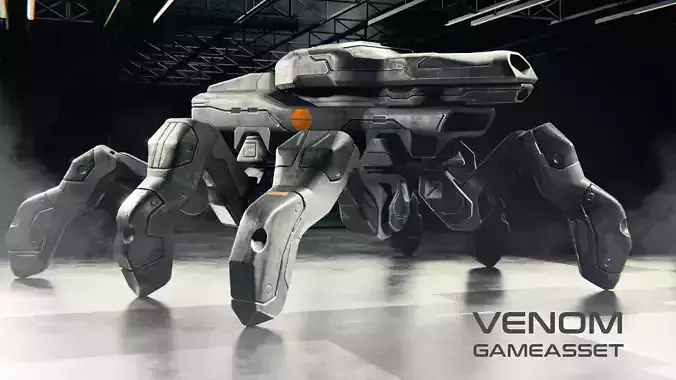 Venom-Spider Agent 3D model Venom-Spider Agent 3D model