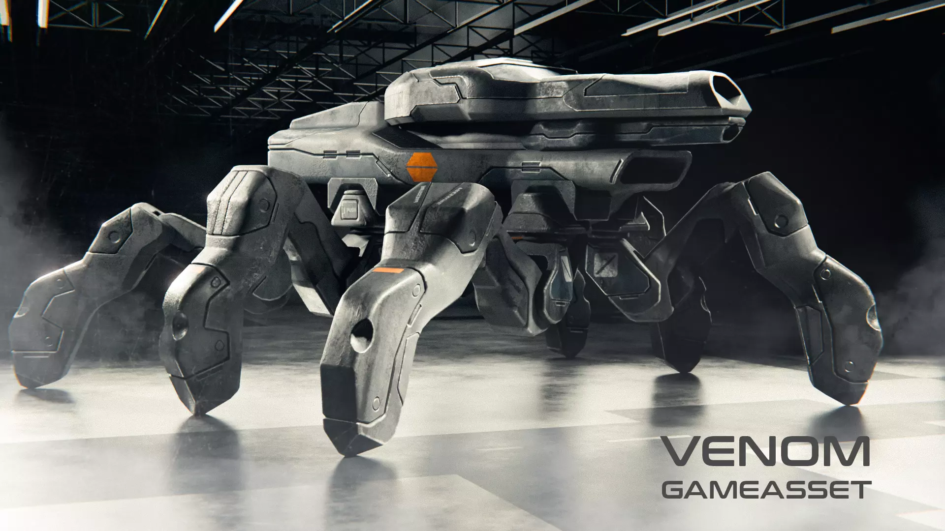 Venom-Spider Agent 3D model_0