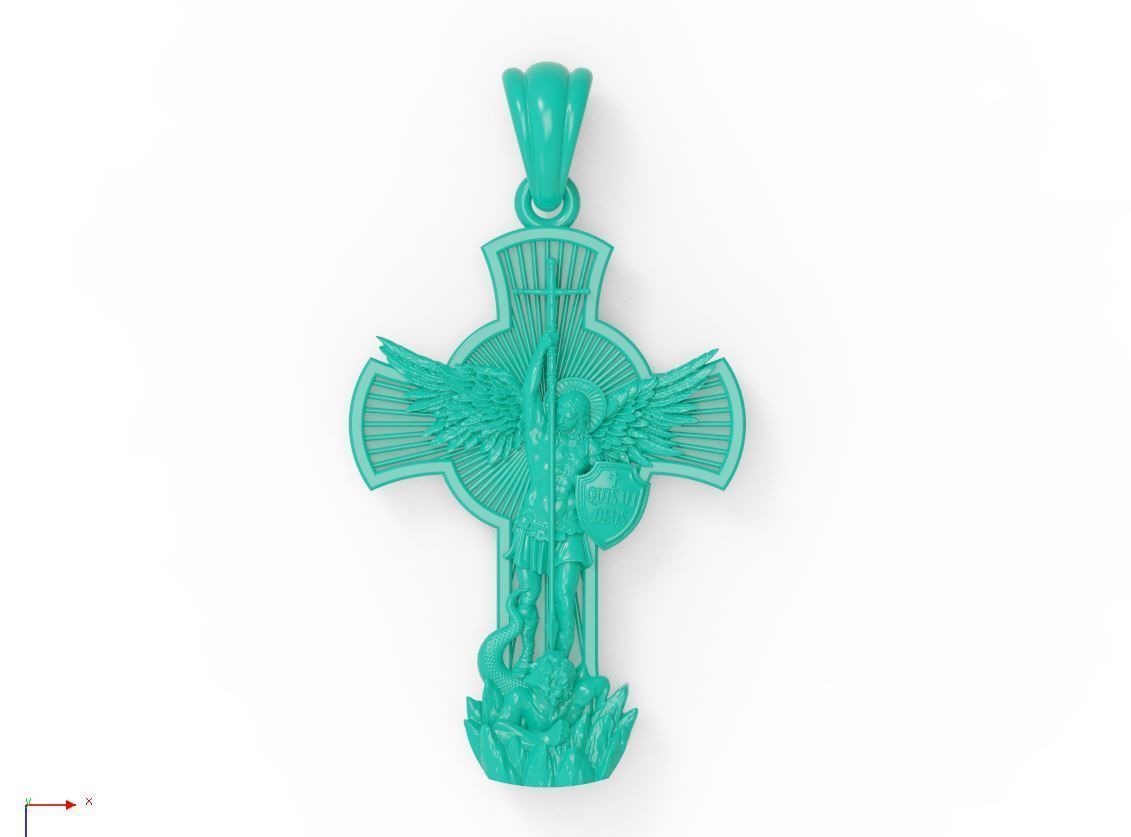 Archangel Michael 3D print model_2