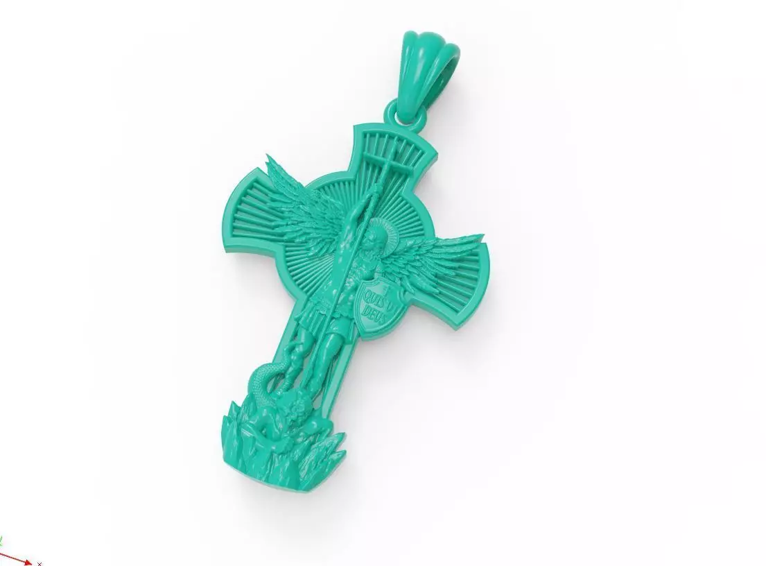 Archangel Michael 3D print model_0
