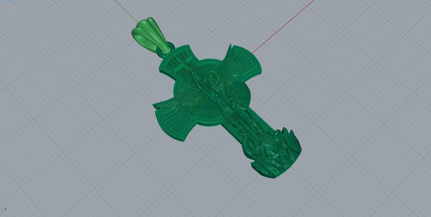 Archangel Michael 3D print model_4