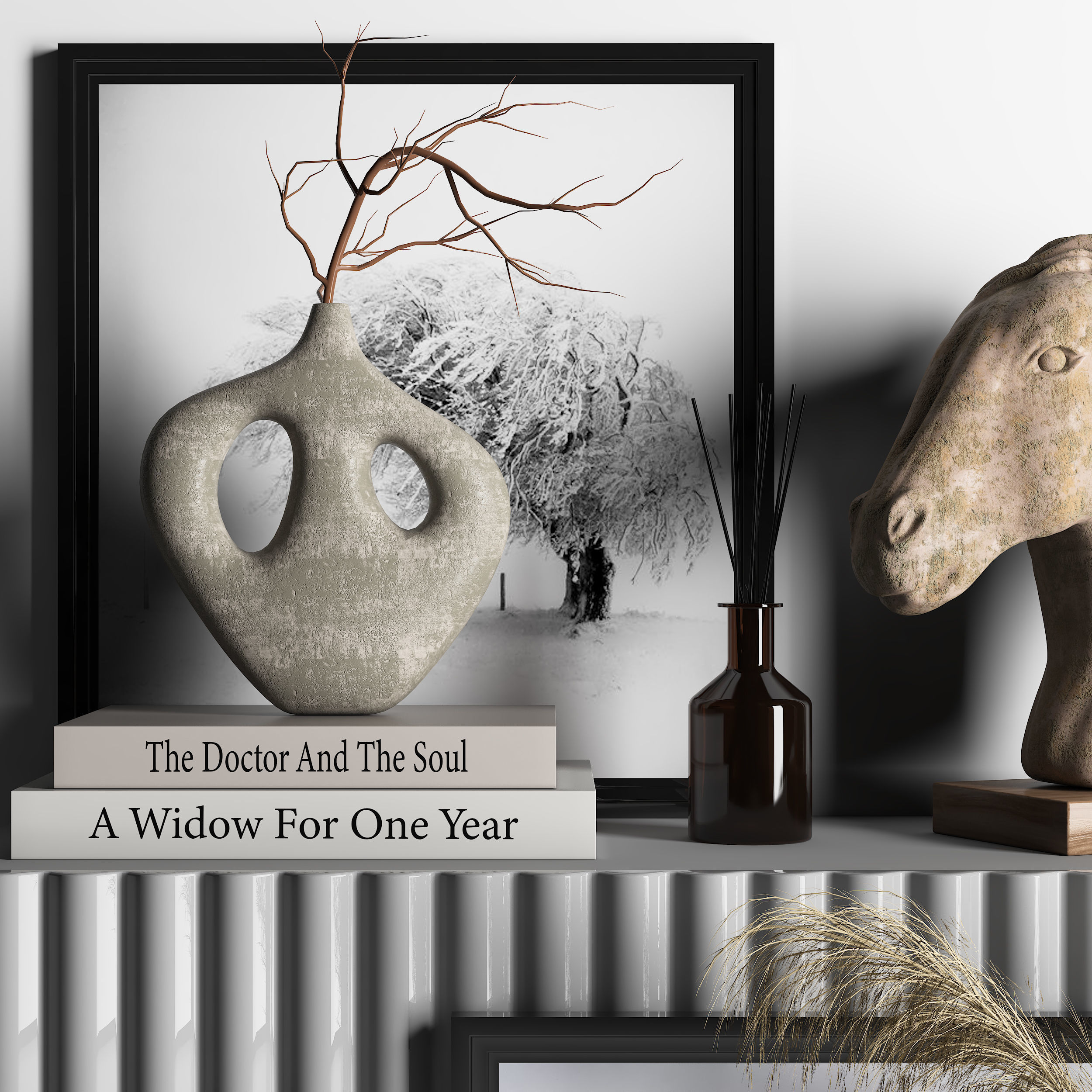 Decorative Set 04 3D model_1