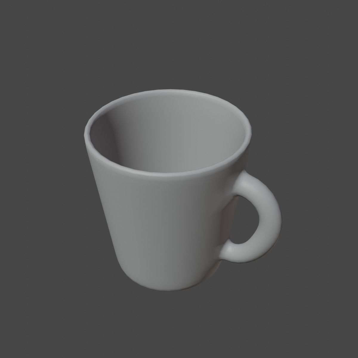 Coffee Cup 02 Low-poly 3D model_12