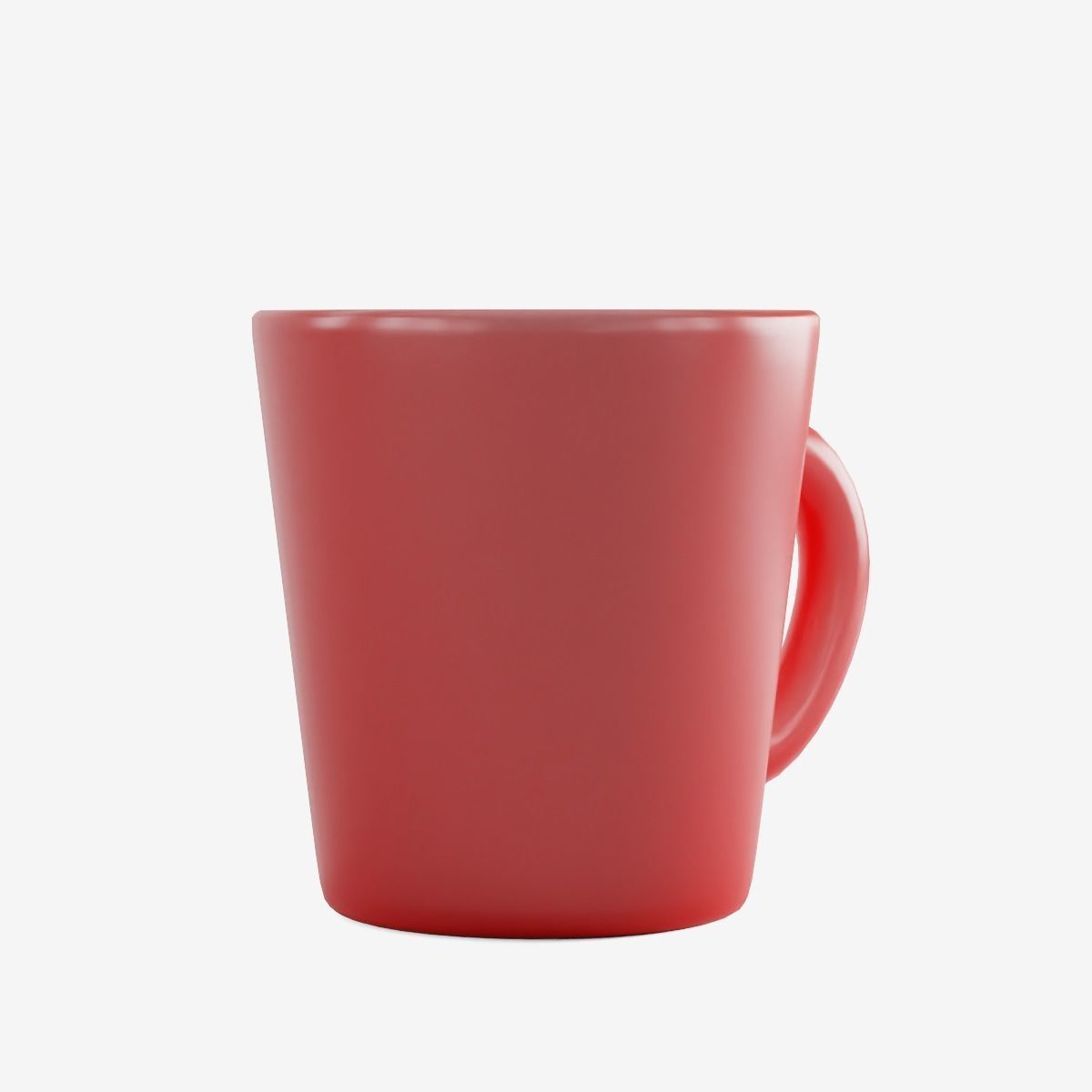 Coffee Cup 02 Low-poly 3D model_2