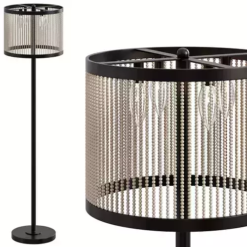Beaded Floor Lamp by Arhaus 3D model