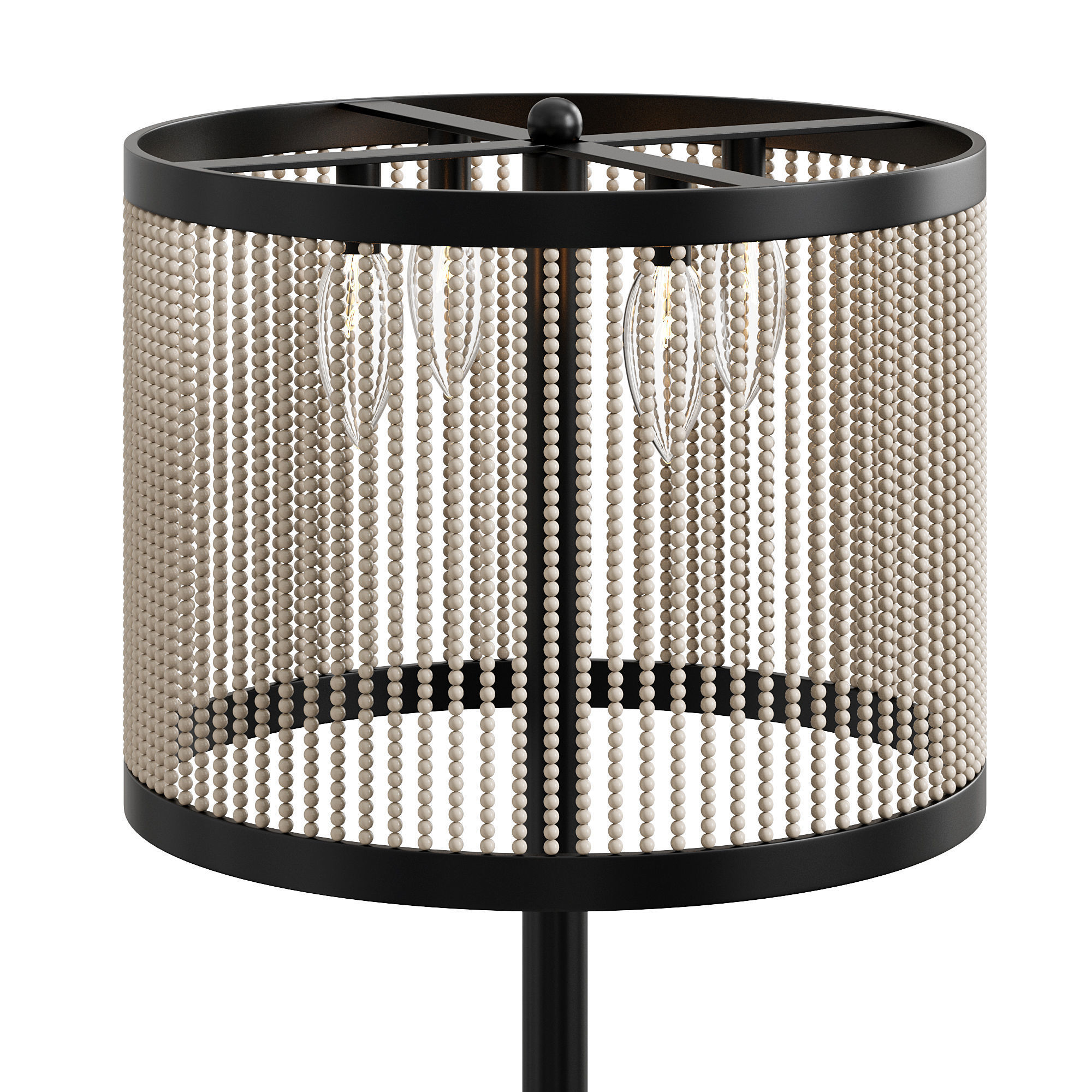 Beaded Floor Lamp by Arhaus 3D model_1