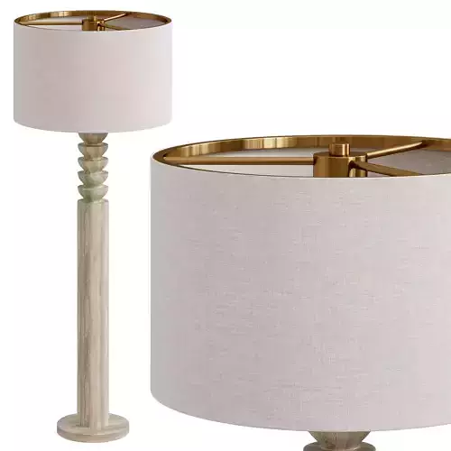 Lathe Floor Lamp By Arhaus