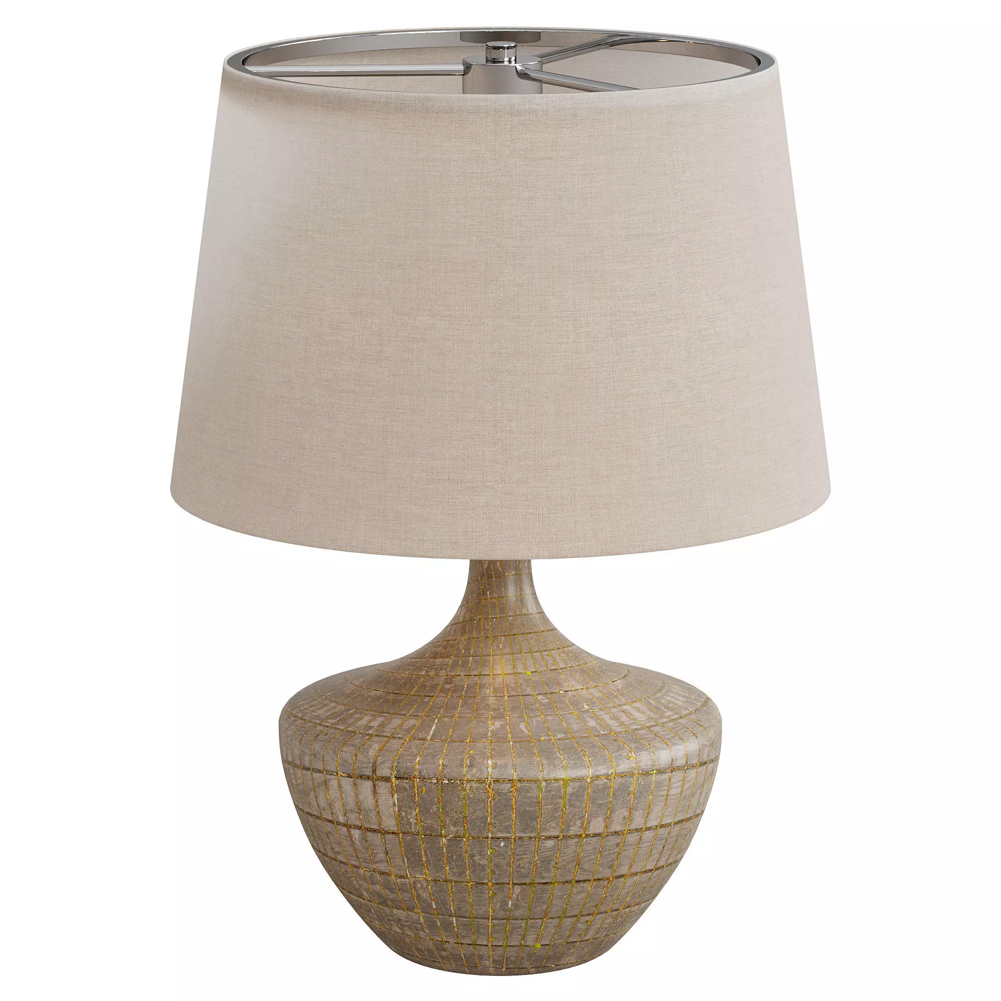 Loraine Ceramic Table Lamp By Arhaus 3D model_0