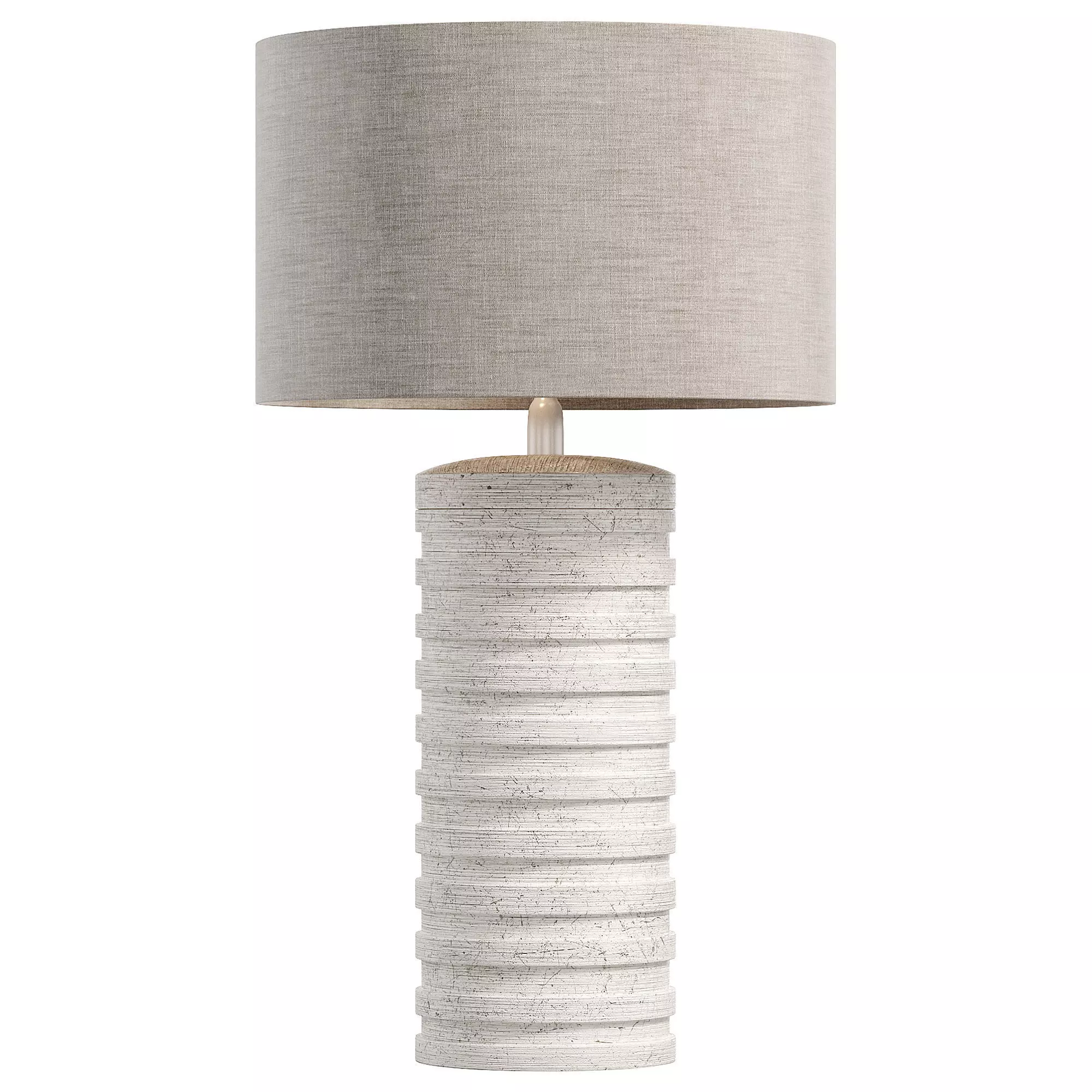 Sulak Table Lamp Sandstone By onekingslane 3D model_0