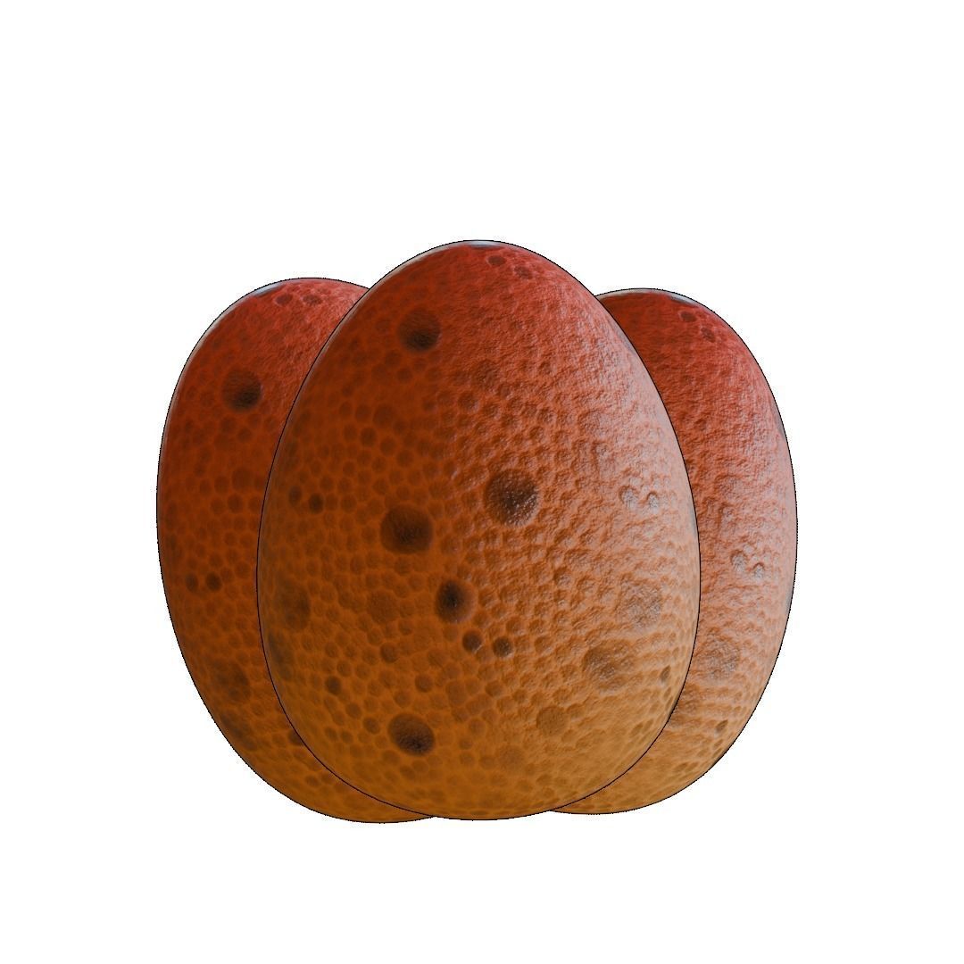 Dinosaur Egg 3D model 3D model_3
