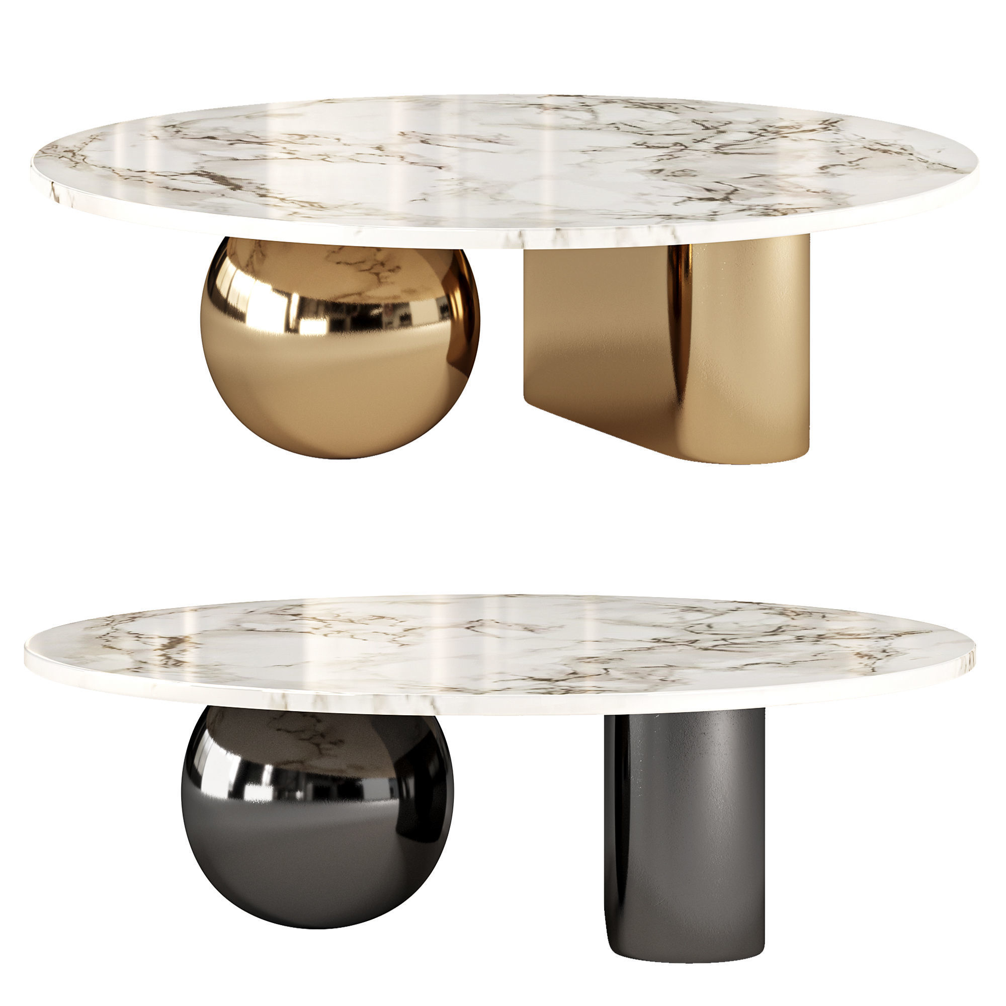 Coffee table Model RD 0854 3D model_1