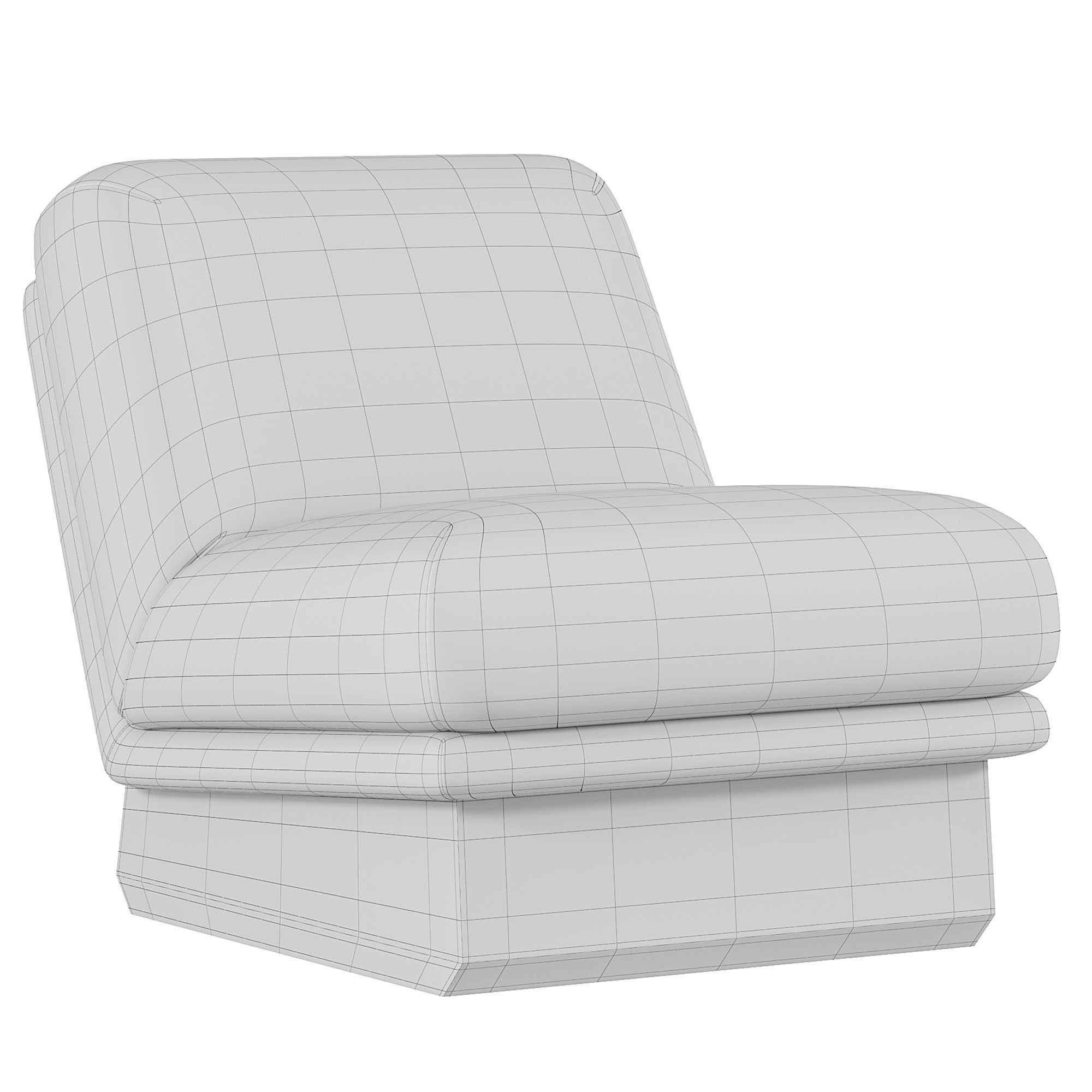 Gent Chair By Theinvisible Collection 3D model_2