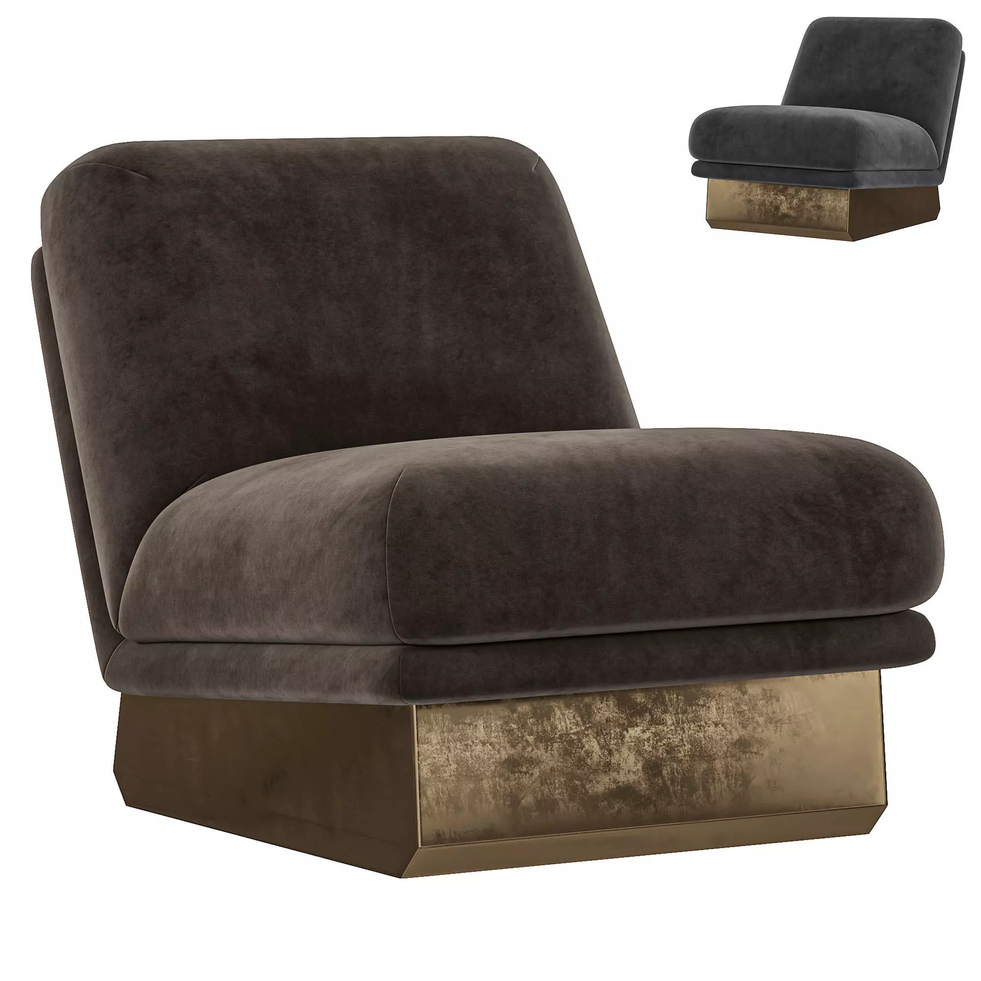 Gent Chair By Theinvisible Collection 3D model_0