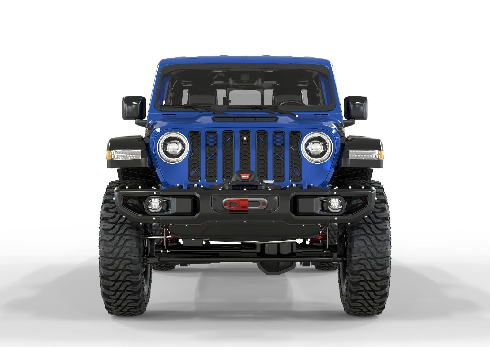 Jeep Gladiator 2021 Pro Edition  3D model_4