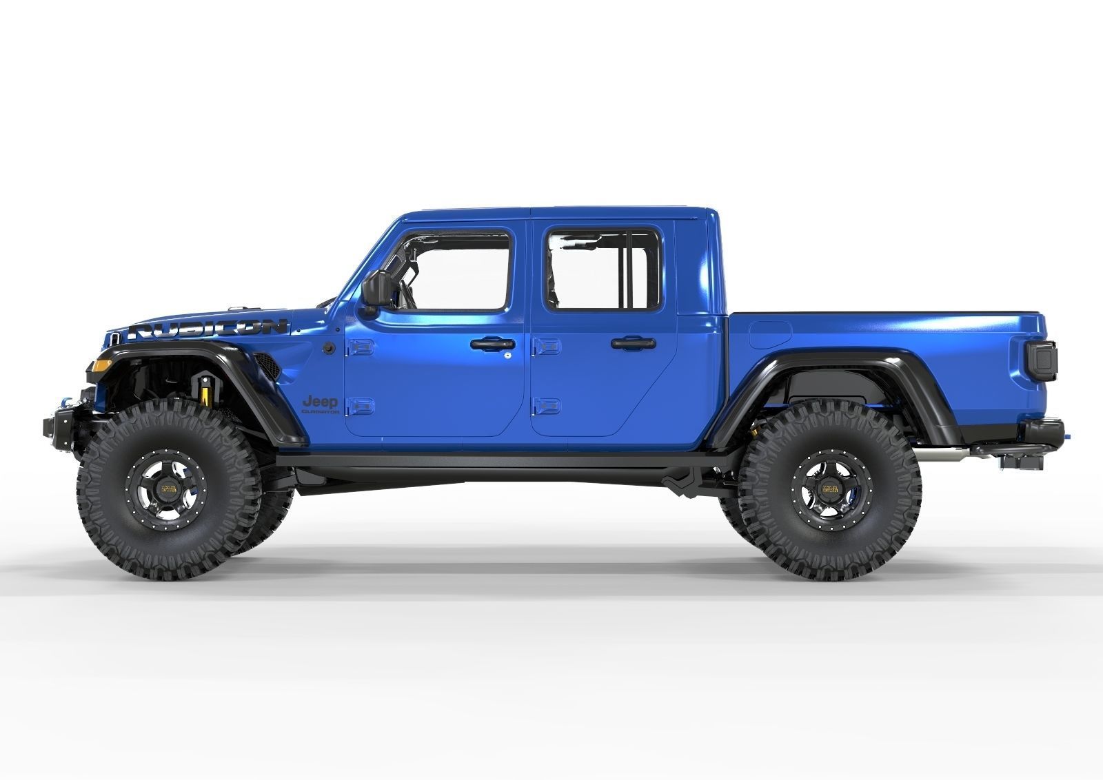 Jeep Gladiator 2021 Pro Edition  3D model_1