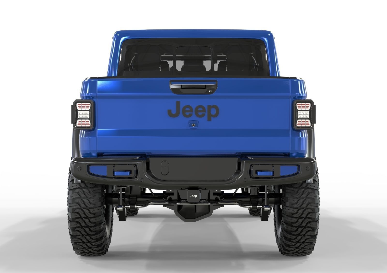 Jeep Gladiator 2021 Pro Edition  3D model_3