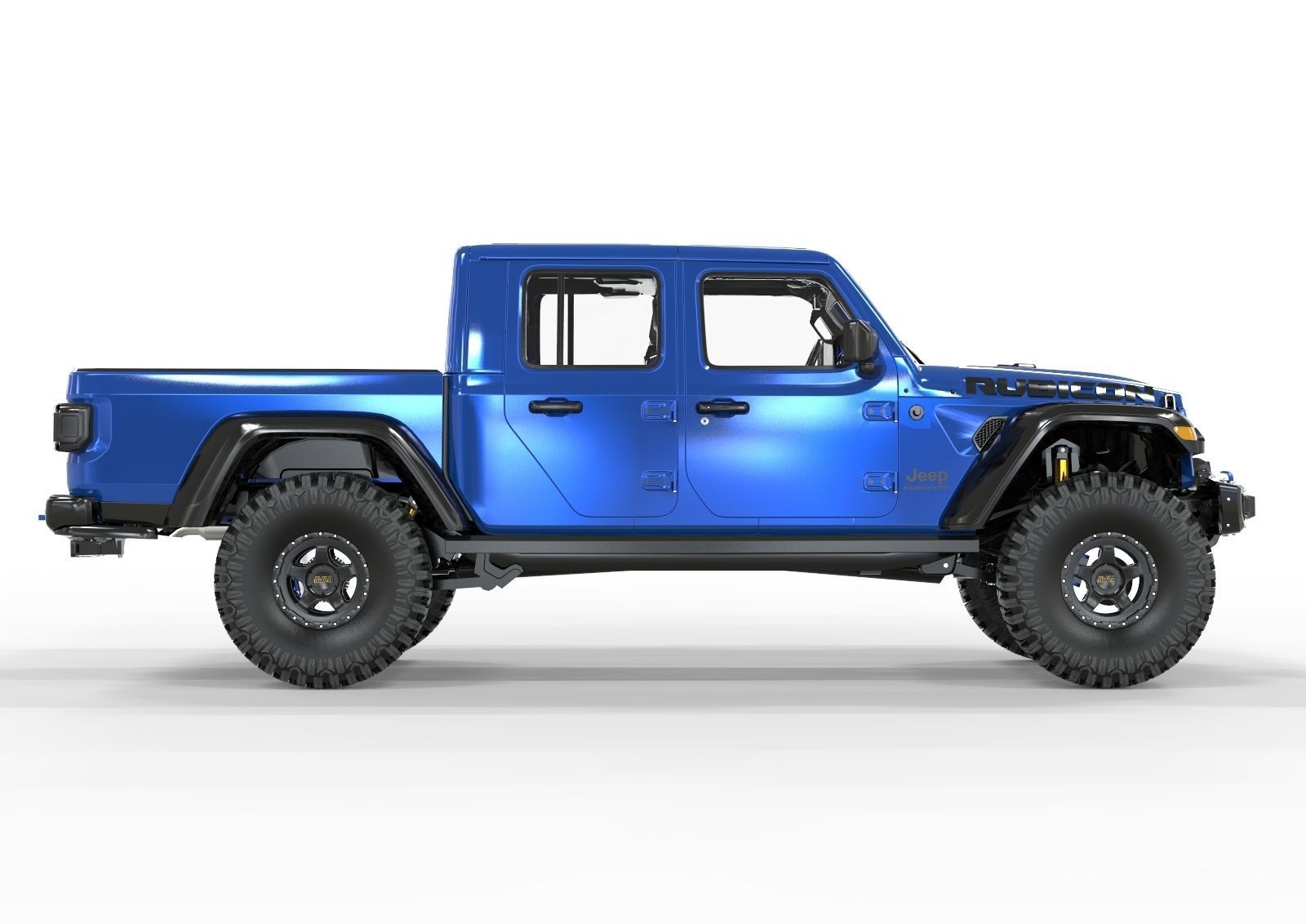 Jeep Gladiator 2021 Pro Edition  3D model_2