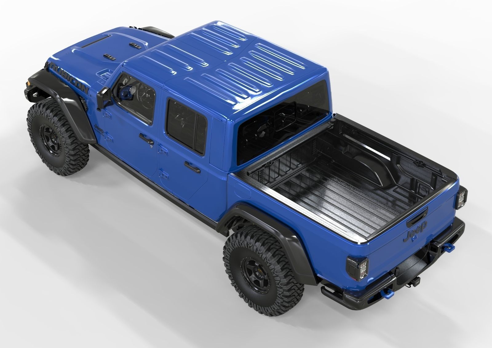 Jeep Gladiator 2021 Pro Edition  3D model_5