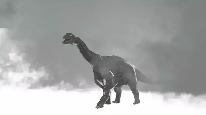 Brontosaurus 3D model