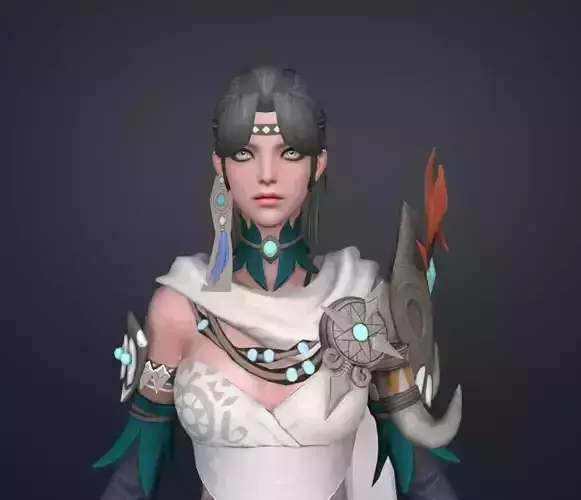 liru lost ark 3D model