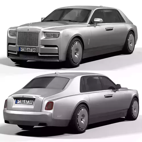 Rolls Royce Phantom 3D model