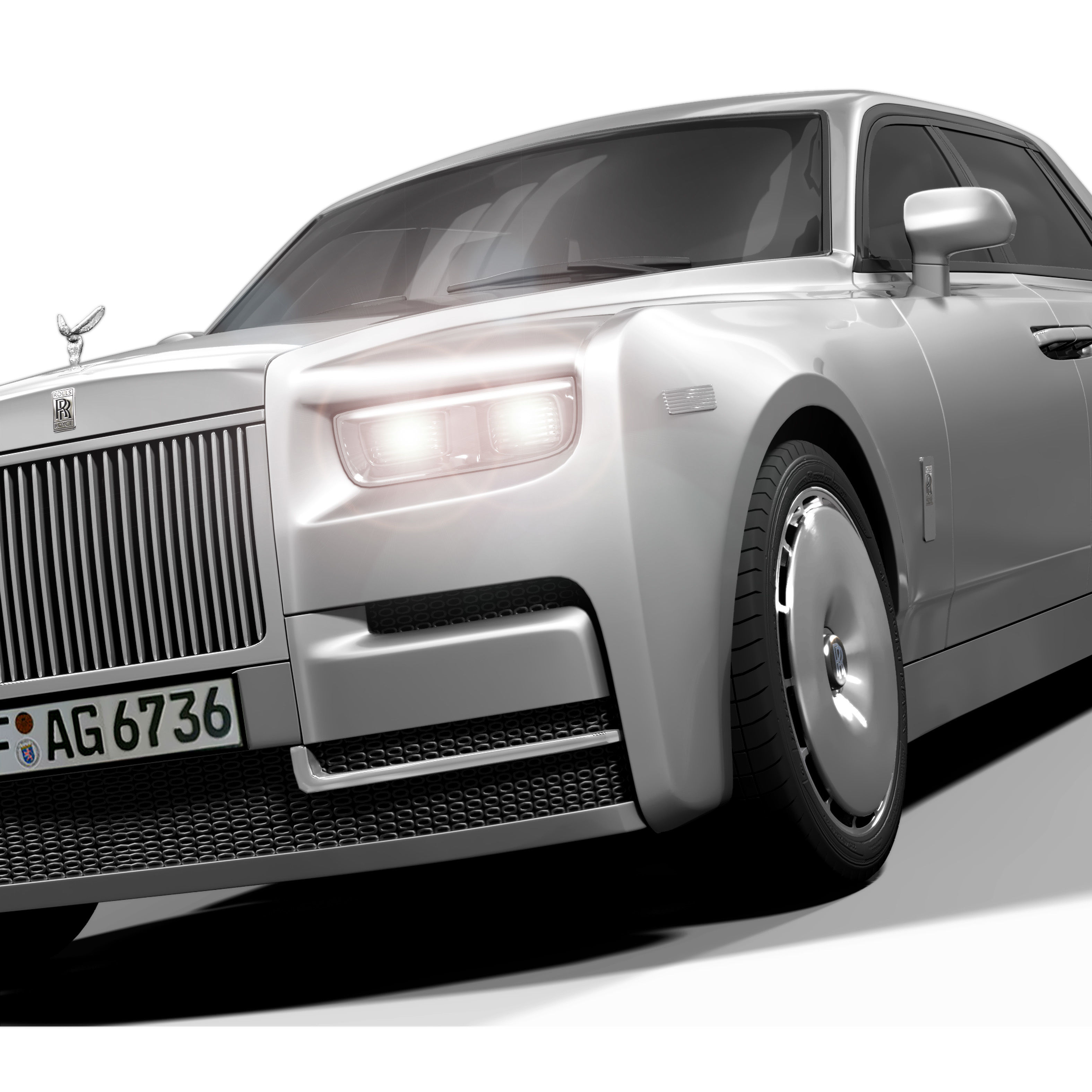 Rolls Royce Phantom 3D model_1