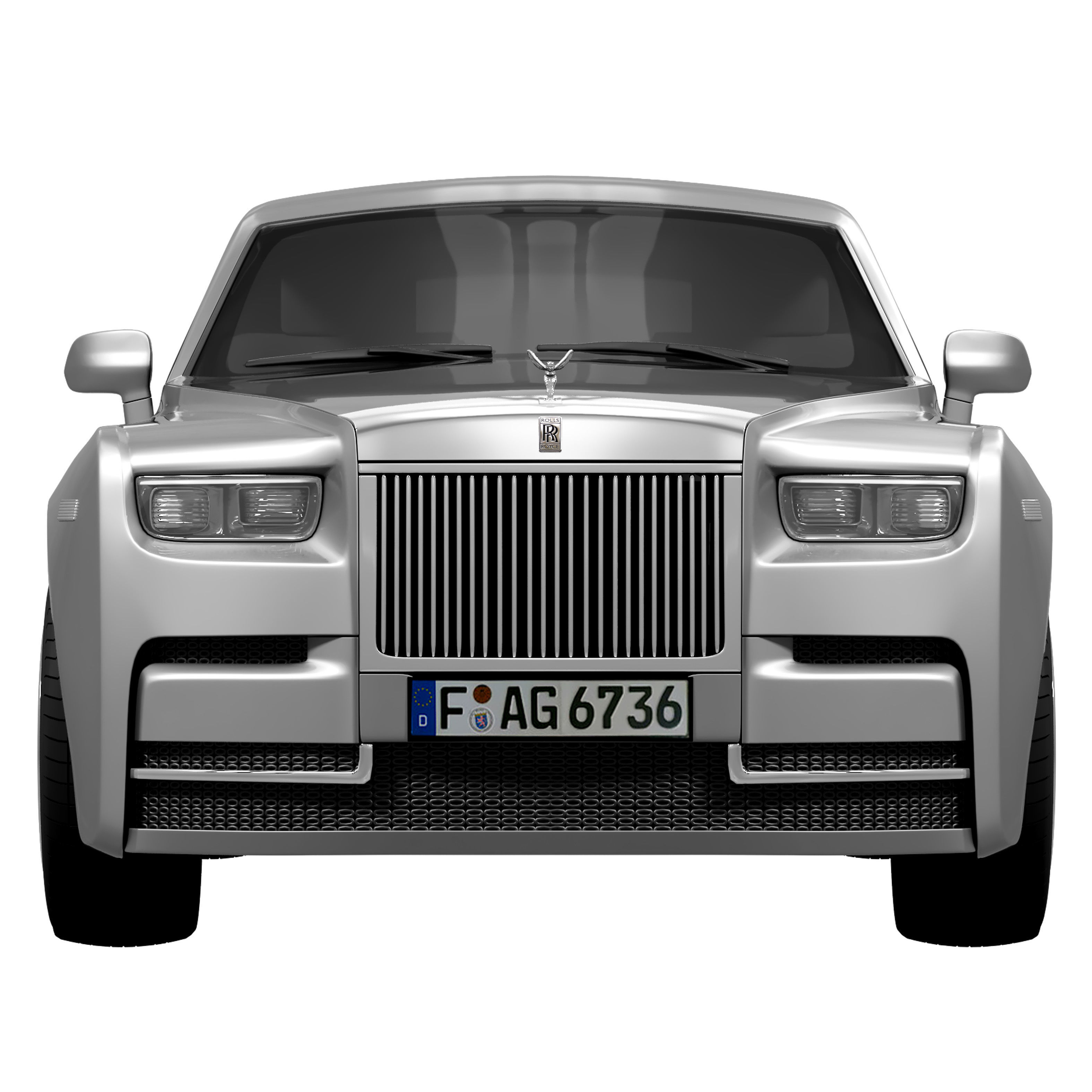 Rolls Royce Phantom 3D model_2