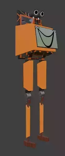 Robot for Reception 3D model