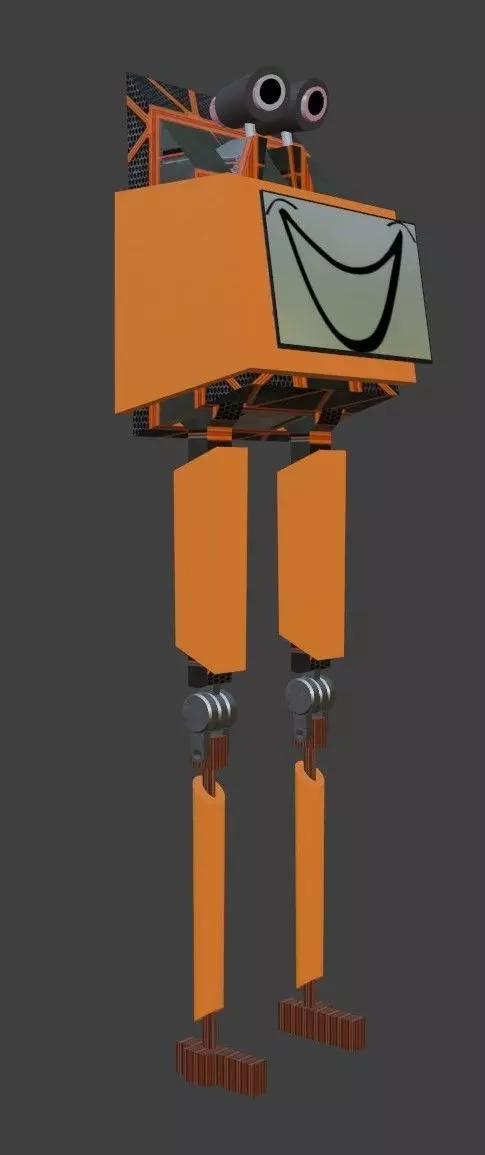 Robot for Reception 3D model_0